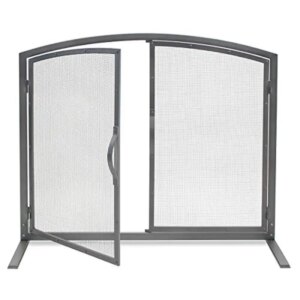 Elegant Iron Fireplace Door Access Doors Lifetime 39″x32″ Height