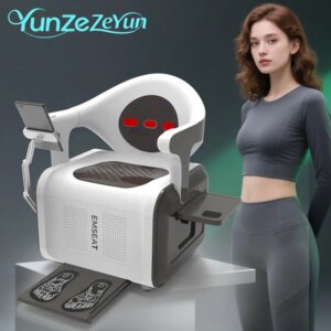 RF Emseat 2025 Ems Pelvic Floor Chair RF Heat Massage Chair Urinary Incontinence Recovery Machine for Beauty Salon EMS Chair