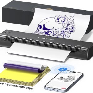 Tattoo Printer TP81 Wireless Portable Tattoo Transfer Temporary Tattoo Stencil Printer Machine For Studio Artists