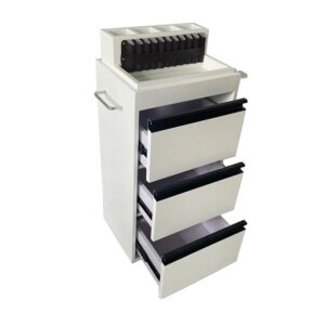 Barber shop hair cutting cabinet barber shop trolley hair salon special rack mirror table tool cabinet  ZY-809