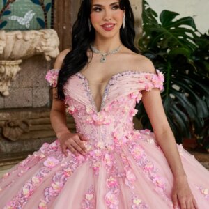 Pink Off The Shoulder Ball Gown Quinceanera Dresses Glitter Beads Sequins Princess Prom Dress Vestidos De 15 Quinceañera