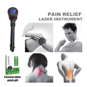 6X808nm Cold Laser Therapy Device 19X650nm Pain Relief Home Light Therapy Red Light Therapy Device for Pet for People with Arthr