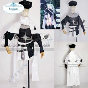 [Customized] Blue Archive Tsuchinaga Hiyor Cosplay Costume Halloween Game Suit Dress Hat Gloves Role Play New Clothes Women Men