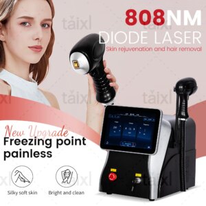 Diode Laser755 808 1064nm Multi Wavelengths Hair Removal Machine Cooling Head Painless Laser Epilator Face Body Hair Removal