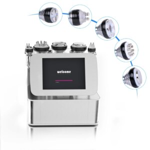 6 in 1 Ultrasonic Cavitation Machine Radio Frequency  Vacuum Weight Loss Bio Microcurrent Anti-aging Body Face Slim Machine