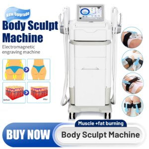 RF Sculpt Muscle Stimulate NEO Machine EMS 6500W Electric Slimming Nova Pelvic Stimulation Pad Salon Fat Removal 
