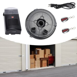 Powerful Electric Remote Door Opener: Smooth, Safe, and Reliable Operation for Rolling Doors Up to 129.1 ft²