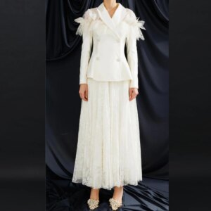 Customized Jersey Sequined Pleat Christmas Straight V-Neck Bespoke Occasion Gown Midi Dresses