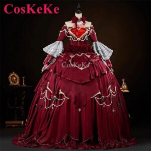 CosKeKe Bloody Queen/Mary Cosplay Costume Game Identity V Specimen Gallery Sweet Dress Activity Party Role Play Clothing New