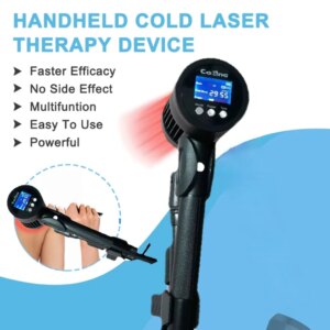 Best Selling Laser Therapy Device for Shoulder Neck Back Pain, 650nm & 808nm Dual Wavelength Deep Tissue Healing, 1295mW