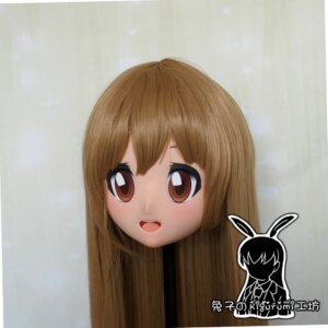 (RB669)Quality Handmade Female/Girl Resin Japanese Anime Cartoon Character Cosplay Platelet Kigurumi Mask