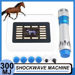 Animals Shockwave Therapy Machine 300MJ Treat Tendon Injuries Horse Shock Wave Instrument Pain Relief Massag