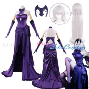 Game Fatee/Grandd Orderr Jeannee d’Arc (Alterr) Holy Night Dinner Gown Jeanne d’Arc (Alter) Cosplay Costume Halloween Costume