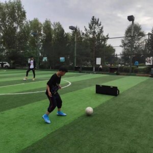Adjustable Foldable Football Rebounder Backboard Equipment for Training