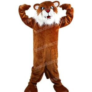 New Adult Brown Leopard Mascot Costume Halloween Christmas Dress Full Body Props Outfit Mascot Costume
