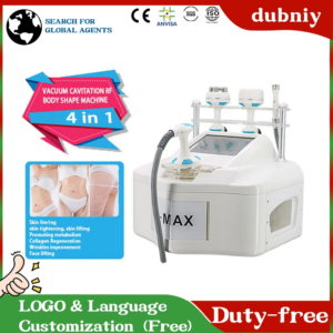 Portable 4-Max Vacuum Massager Rf Infrared Face Lift Eye Care Cellulite Removal Machine Cavitation Bio Body Slimming Machine