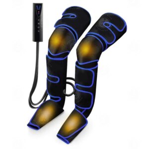 Air Leg Massager With Heat Air Compression For Circulation And Relaxation
