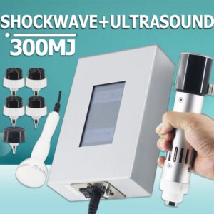 Shock Wave Ultrasonic Therapy Machine For Erectile Dysfunction Treatment And Pain Relief 300MJ Professional Shockwave Massager