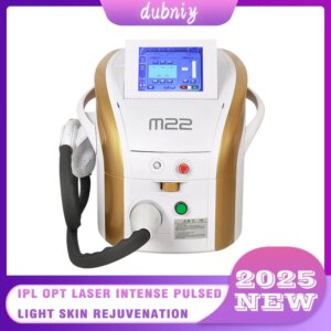 Professional Multifunction M22 E-Light IPL OPT DPL Laser Machine Intense Pulsed Light for Hair Removal and Skin Rejuvenation