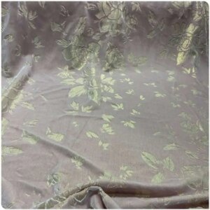 Hollow Silk Bottom Woven Real Velvet Fabric Cheongsam Dress Suit Shirt Chinese Style Clothing