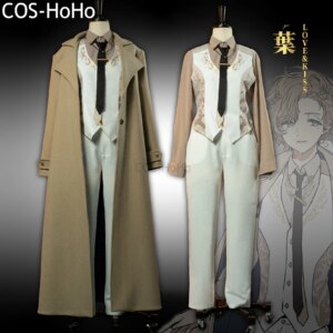 COS-HoHo Vtuber Nijisanji Kanae Game Suit Gorgeous Handsome Cosplay Costume Halloween Party Role Play Outfit Casual Clothing