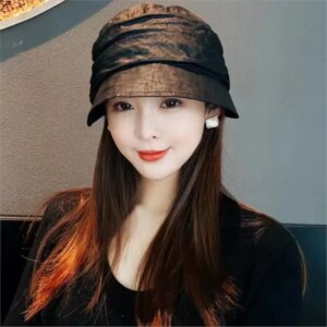 Thin beret silk everything stylish ladies foreign hat