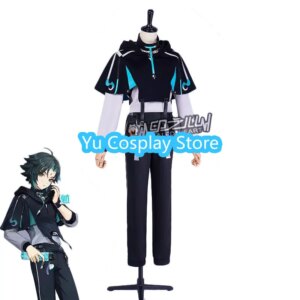 Game Genshin Impact Xiao Cosplay Costume Fancy Party Suit Casual Wear Coat Top Pans Halloween Carnival Uniforms Custom Made