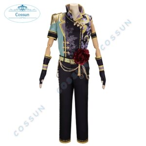 COSSUN [Customized]Game IDOLiSH7 Zool Inumaru Toma Cosplay Costume Halloween outfits Women Men Black White Paired Suit