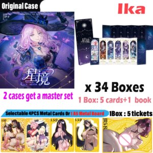 Newest Ika “Astarl Realm” Collector’s Edition Ticket Stub Hobby Collection Card Game Board Toys Rare Spicy Card Gift