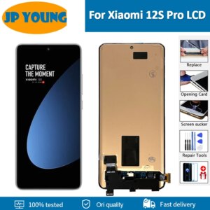 6.73″ AMOLED For Xiaomi 12S Pro LCD Mi 12s Pro LCD Display 2206122SC Screen Touch Panel replacement For Xiaomi 12s Pro Display