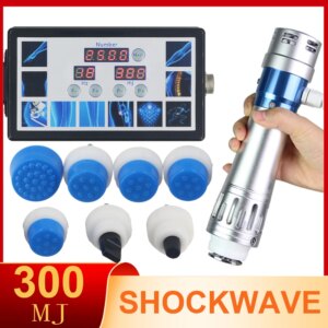 Shockwave Therapy Machine With 7 Heads Treat Muscle Injuries For Pain Relief Massage Body Fatigue Relax New Upgrade