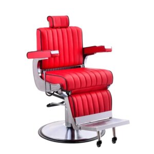Antique Red Koken Hair Salon Furniture Barbershop Barber Chair for Sale  Barbering Salon