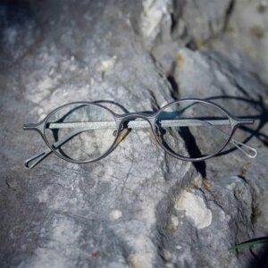 Retro Oval Glasses Pure Titanium Optical Glasses Frame For Men Women Designer Prescription Eyeglasses Luxury Bookworm Eyewear
