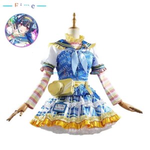 Morino Rinze Cosplay Costume Women Cute Dancing Dress Party Suit Halloween Carnival Uniforms Anime Clothing Custom Made