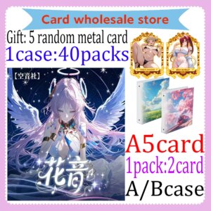 Wholesale 2025 New Goddess Story Collection Card Huayin  A5 Art Board Window Glue Magazine Summer Anime Cards