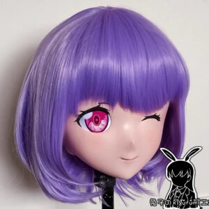 (RB24017)Customize Full Head Quality Handmade Female/Girl Resin Japanese Anime Cartoon Character Kig Cosplay Kigurumi Mask