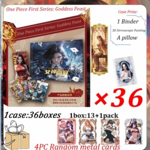 Wholesale Mika Culture One Piece First Series Goddess Feast Cards Goddess Glue Bor Nami Booster Box CCG TCG Hobby Gift