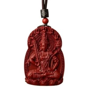 Authentic Buddha Pendant Purple Gold Sand Zodiac Necklace Men and Women Money Drawing and Luck Changing Safe Pendant