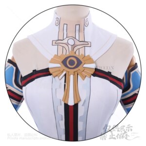 Anime Game Honkai Impact 3rd Anime Theresa Apocalypse Costume Long Dress Wigs For Female Halloween Party Carnival Customized