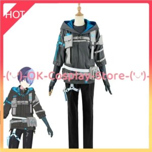 [Custom Made] Aoyagi Toya Cosplay Costumes Game Project Sekai Colorful Stage Cosplay Party Suit Anime Clothing Halloween Uniform