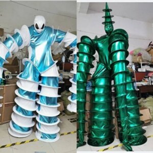 Halloween Club Singer Party Show Stilt Walker Costumeparty cosplay music festival nightclub performance cloth