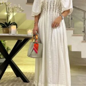 Little Daisy Customized Classic Modern Style Formal Evening V-Neck A-line Beadings Bespoke Occasion  Luxury Evening Dress