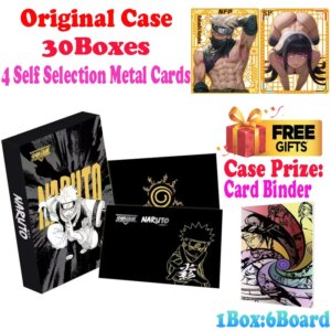 2025 Newest Case Wholesale Zhongying Culture Naruto Colored Paper Wave 2 Sasuke Sakura Booster Box CCG TCG Hobbies Gift