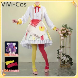 ViVi-Cos Vtuber Mica Jade Speciale Cosplay Costume Cos Game Anime Party Uniform Hallowen Play Role Clothes Clothing