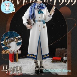 COSGOGO [Customized] Reverse:1999 Marcus Cosplay Costume Cos Game Anime Party Uniform Hallowen Play Role Clothes Clothing New
