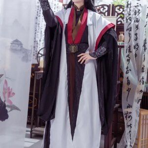 The Scum Villain’s Self-Saving System Anime Luo BingHe Cosplay Costume Ancient Costume Cosplay Wig Shoes Prop For Halloween Suit