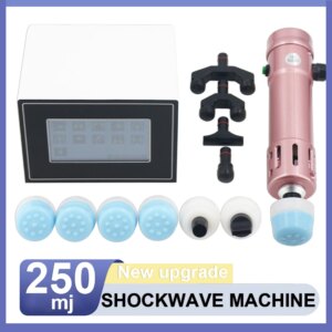250mj Shockwave Therapy Machine For Physiotherapy Pain Relief Muscle Relax Massage Chiropractic Adjust Tool Shock Wave Equipment
