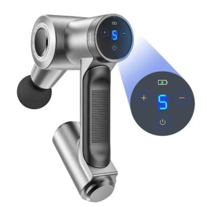 Deep Tissue Muscle Gun Hand Held Massage Gun Therapy Electric Adjustable Arm Gun Massager