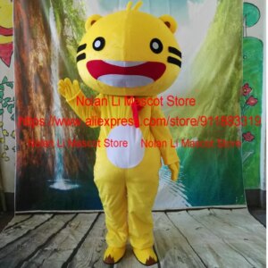High Quality Tiger Mascot Costume Cartoon Set Fancy Cosplay Anime Dress Halloween Birthday Party Adult Size 1170