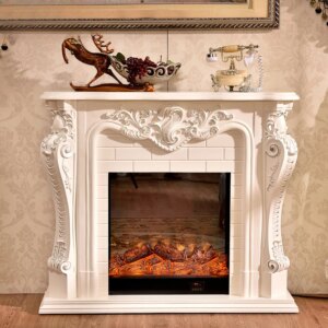 Small-sized furniture, living room bedroom Simulated Heating Electric Fireplace for Decoration